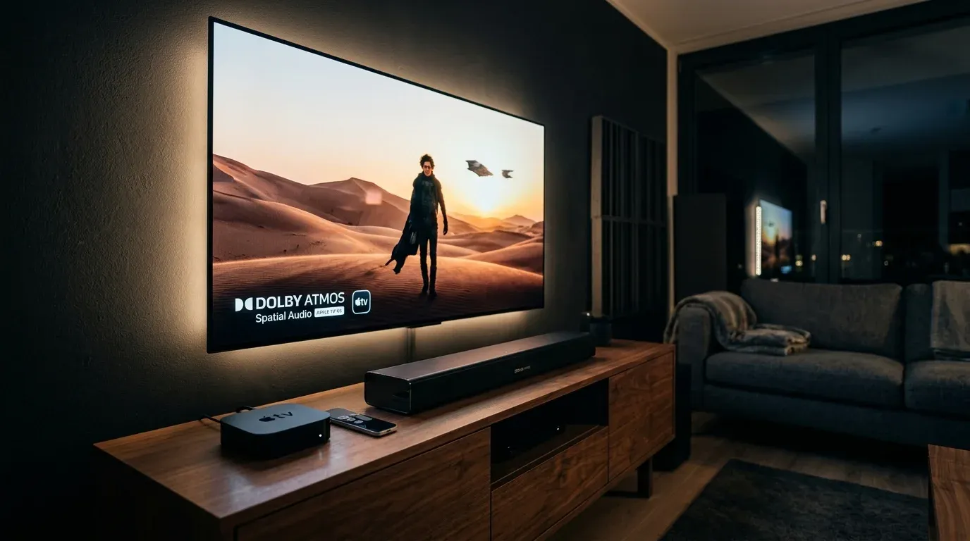 Настройка звука на Apple TV 4K: Dolby Atmos, HomePod и eARC
