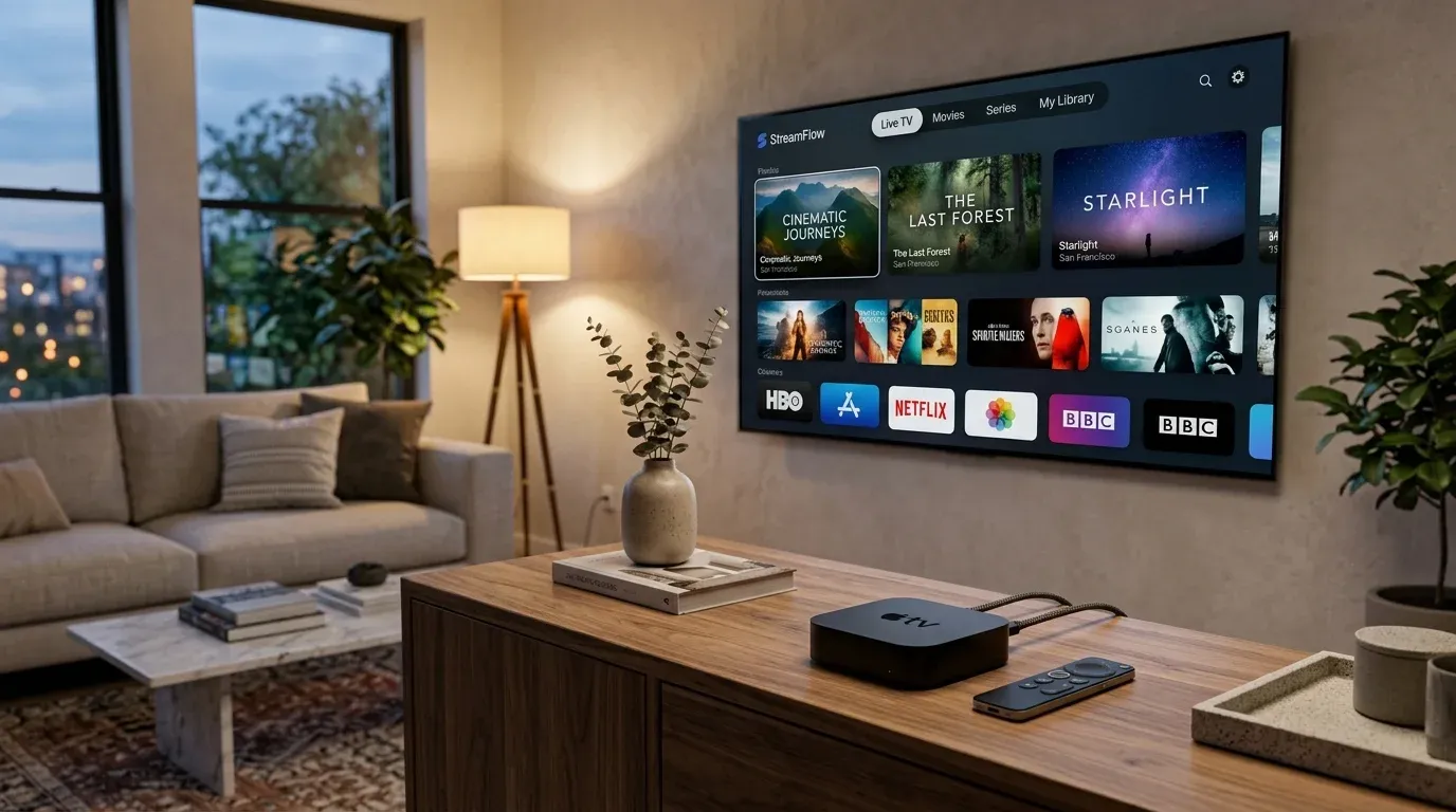 Как настроить IPTV на Apple TV: лучшие плееры и плейлисты