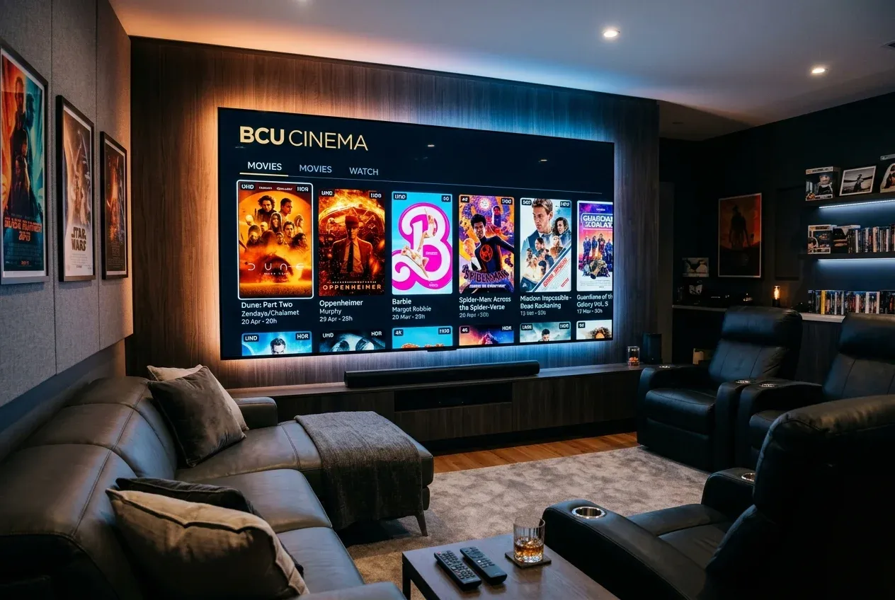 Кинозалы BCU и 4K в IPTV: 296 каналов новинок кино
