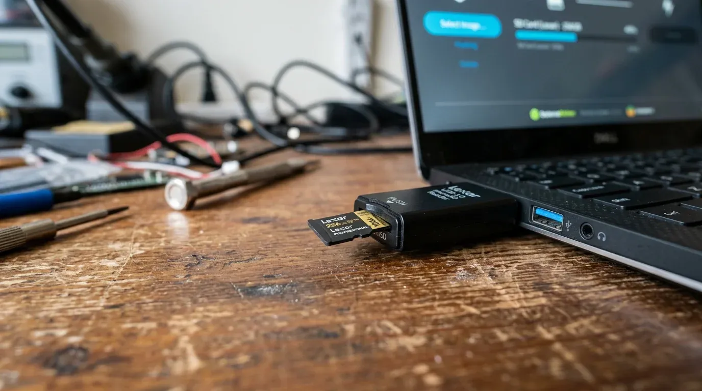 Установка EmuELEC на ТВ-приставку: SD-карта и файл dtb