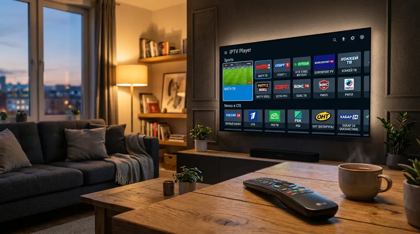 Самообновляемые плейлисты IPTV 2026: каналы РФ и СНГ M3U