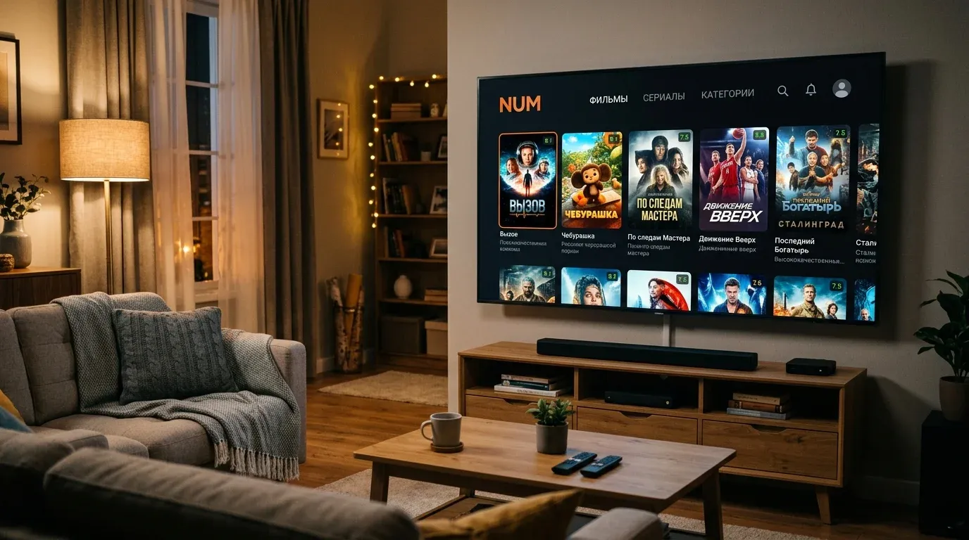 Каталог Num на Android TV: как установить и настроить