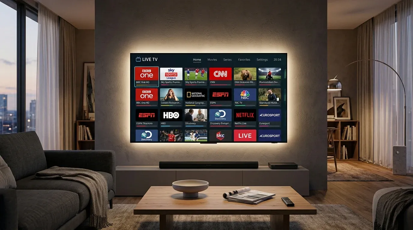 Как настроить IPTV на телевизорах Samsung Smart TV