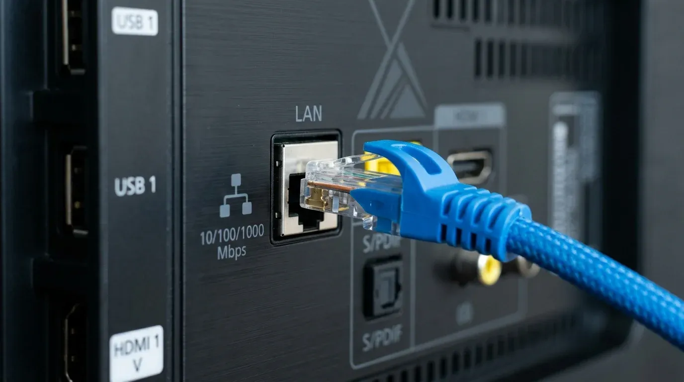 Как подключить Smart TV к интернету: Wi-Fi и кабель LAN