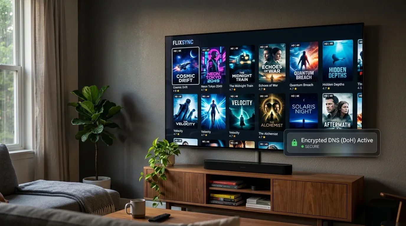 Смена DNS на DoH и DoT в Smart TV: обход блокировок