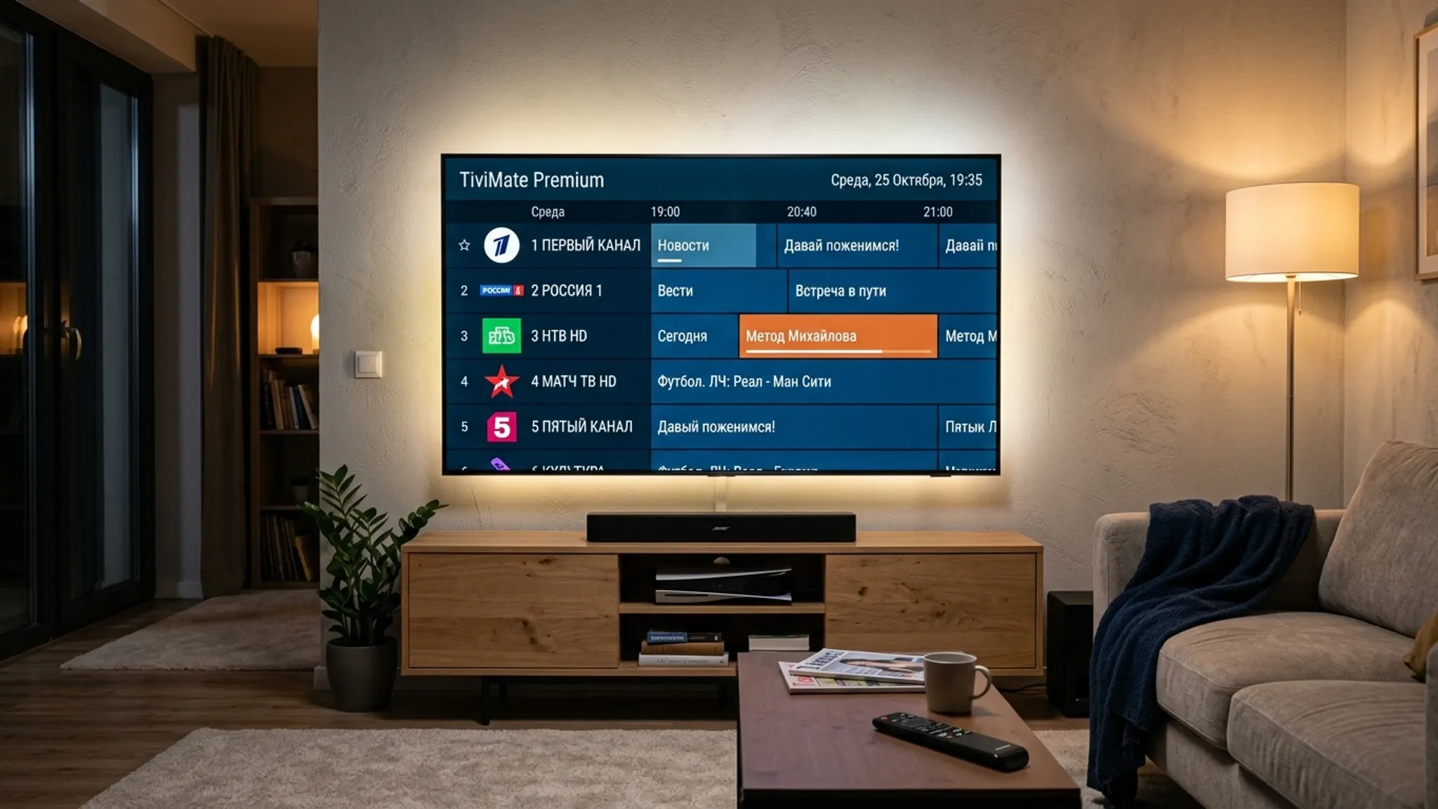 Настройка TiviMate Premium на Android TV: Гид по плееру
