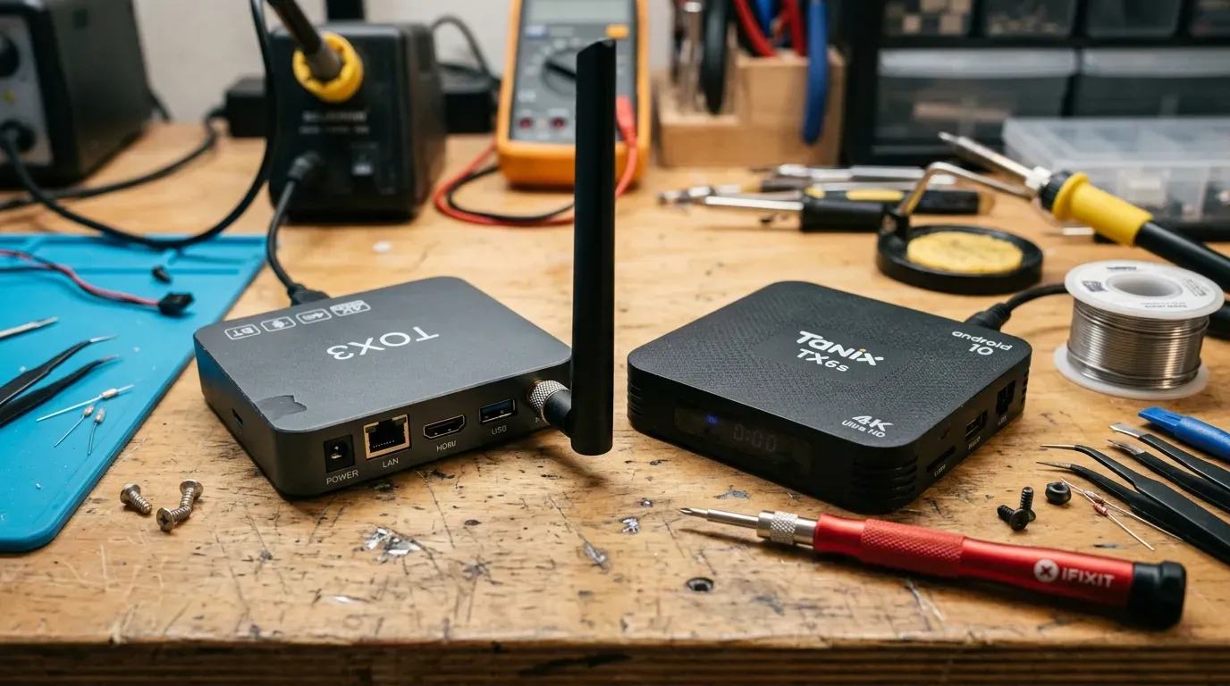 Обзор приставки TOX3 и Tanix TX6s: Бюджетный выбор